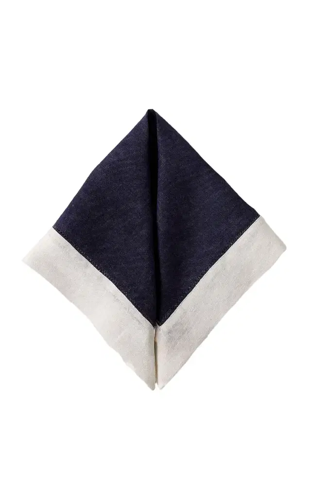 Lisière Napkin - Blue