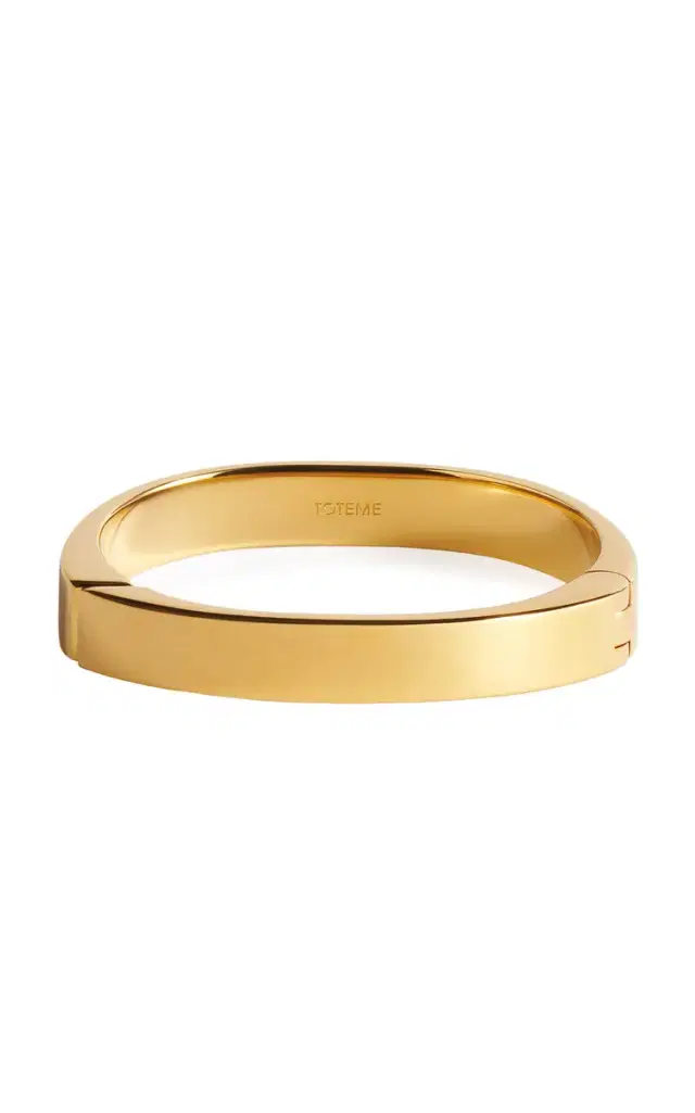 Signature Bracelet Gold Plated
