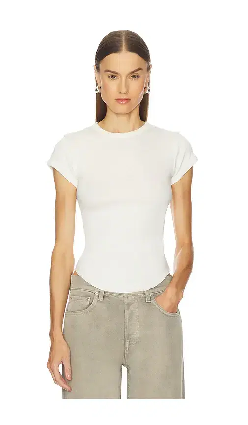 Scoop Hem Baby Tee