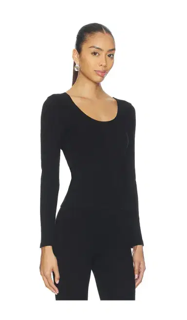 DONNI. The Rib Scoop Long Sleeve | Thumbnail 2 DONNI. The Rib Scoop Long Sleeve | Thumbnail 2