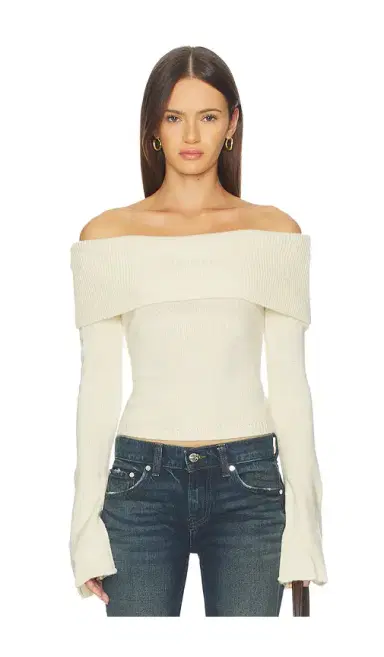 SNDYS x REVOLVE X Revolve Orlea Knit Top Sweater | Thumbnail 1