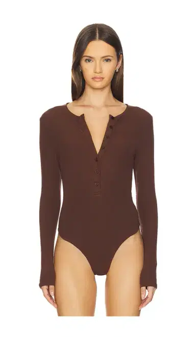 SNDYS Henley Bodysuit | Thumbnail 2 SNDYS Henley Bodysuit | Thumbnail 2