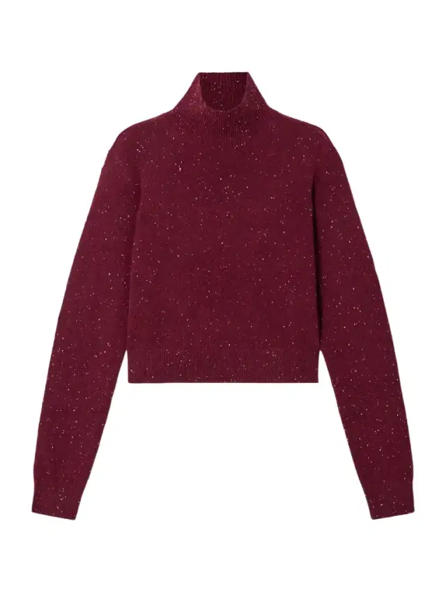 The Fleck Cashmere Turtleneck Sweater