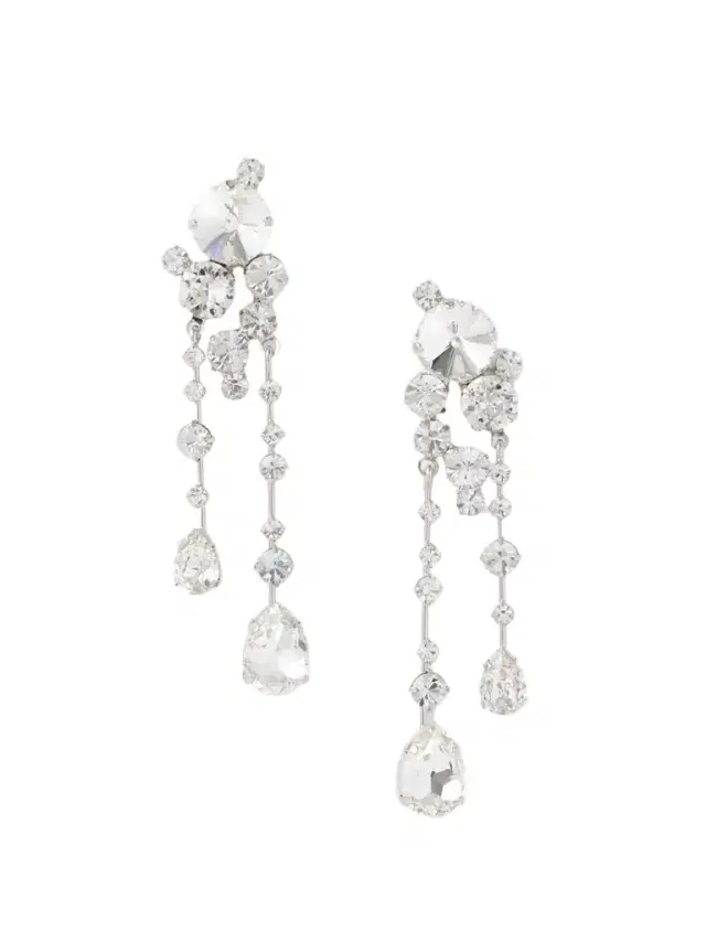 Jayleen Silver-plated Crystal Earrings