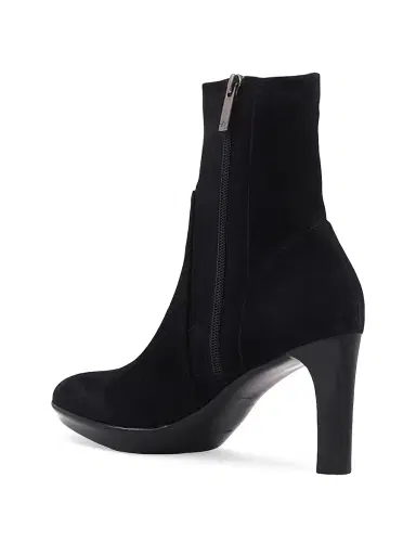 Aquatalia Women's Rhumba 89MM Suede Booties - Black - Size 9.5 | Thumbnail 5