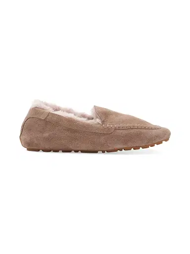 Aquatalia Women's Qalista Suede Driving Loafers - Taupe Suede - Size 11 | Thumbnail 2
