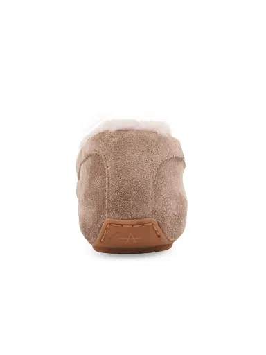 Aquatalia Women's Qalista Suede Driving Loafers - Taupe Suede - Size 11 | Thumbnail 3