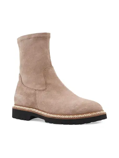 Aquatalia Women's Maryann 45MM Suede Booties - Taupe Suede - Size 11 | Thumbnail 2 Aquatalia Women's Maryann 45MM Suede Booties - Taupe Suede - Size 11 | Thumbnail 2