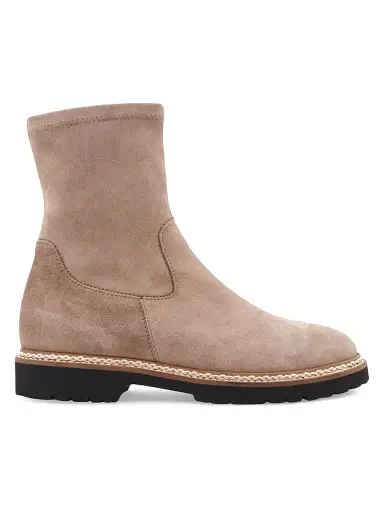 Aquatalia Women's Maryann 45MM Suede Booties - Taupe Suede - Size 11 | Thumbnail 1 Aquatalia Women's Maryann 45MM Suede Booties - Taupe Suede - Size 11 | Thumbnail 1