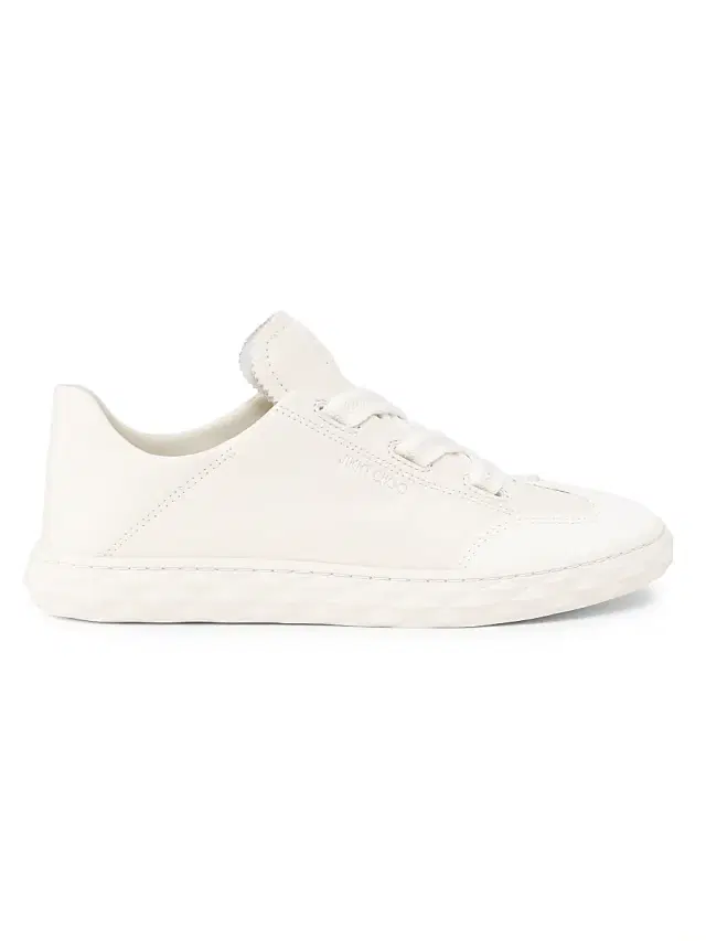 Women's Diamond Light Flex Low-Top Leather Trainer Sneakers - Latte Women's Diamond Light Flex Low-Top Leather Trainer Sneakers - Latte