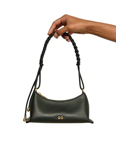 Cult Gaia Women's Osa Leather Shoulder Bag - Black | Thumbnail 2 Cult Gaia Women's Osa Leather Shoulder Bag - Black | Thumbnail 2