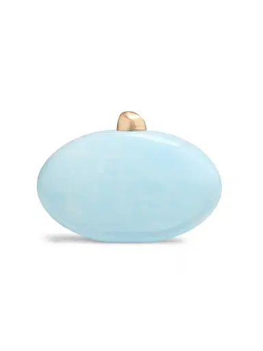 Cult Gaia Women's Eviana Pearl-Shaped Clutch - Light Breeze | Thumbnail 1 Cult Gaia Women's Eviana Pearl-Shaped Clutch - Light Breeze | Thumbnail 1