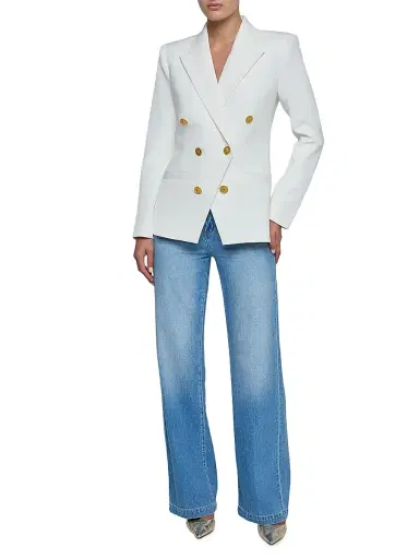 L'Agence Women's Kyomi Double-Breasted Blazer | Thumbnail 2 L'Agence Women's Kyomi Double-Breasted Blazer | Thumbnail 2