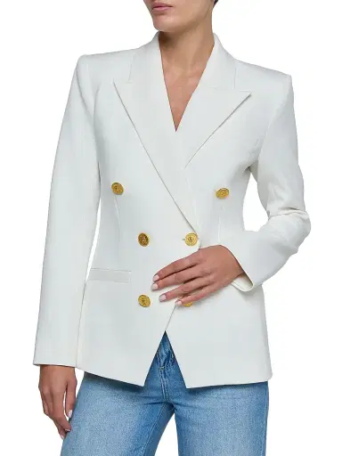 L'Agence Women's Kyomi Double-Breasted Blazer | Thumbnail 3 L'Agence Women's Kyomi Double-Breasted Blazer | Thumbnail 3