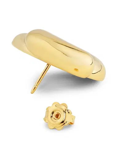 Bea Bongiasca Women's Tarallo 9K Yellow Gold Stud Earrings - Yellow Gold | Thumbnail 3 Bea Bongiasca Women's Tarallo 9K Yellow Gold Stud Earrings - Yellow Gold | Thumbnail 3