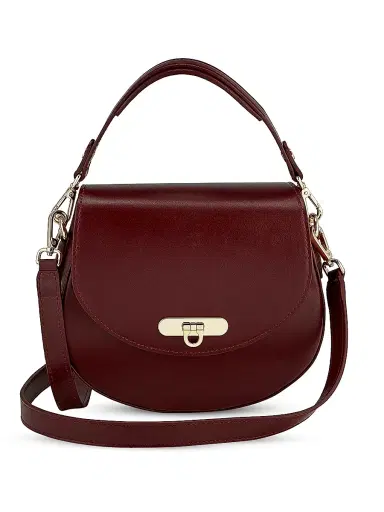GiGi New York Women's Sophia Leather Saddle Bag | Thumbnail 1 GiGi New York Women's Sophia Leather Saddle Bag | Thumbnail 1