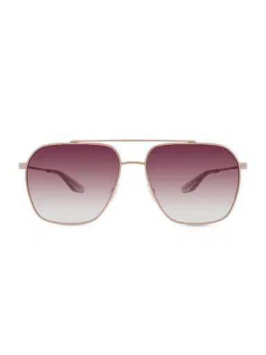 BARTON PERREIRA Women's Rizzo 60MM Navigator Sunglasses | Thumbnail 2 BARTON PERREIRA Women's Rizzo 60MM Navigator Sunglasses | Thumbnail 2