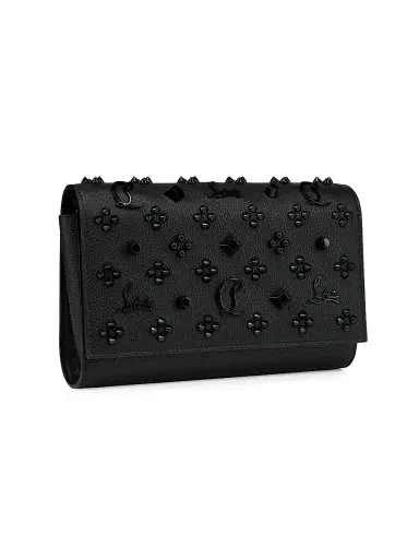Christian Louboutin Women's Paloma Leather Clutch | Thumbnail 2 Christian Louboutin Women's Paloma Leather Clutch | Thumbnail 2