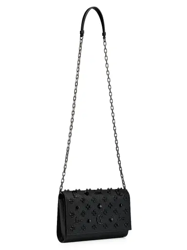 Christian Louboutin Women's Paloma Leather Clutch | Thumbnail 3 Christian Louboutin Women's Paloma Leather Clutch | Thumbnail 3