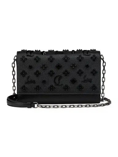 Christian Louboutin Women's Paloma Leather Clutch | Thumbnail 1 Christian Louboutin Women's Paloma Leather Clutch | Thumbnail 1