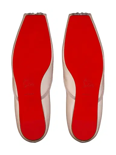 Christian Louboutin Women's Cassiasticina Satin Ballerinas | Thumbnail 5 Christian Louboutin Women's Cassiasticina Satin Ballerinas | Thumbnail 5