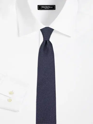Canali Men's Neat Silk Tie | Thumbnail 2 Canali Men's Neat Silk Tie | Thumbnail 2