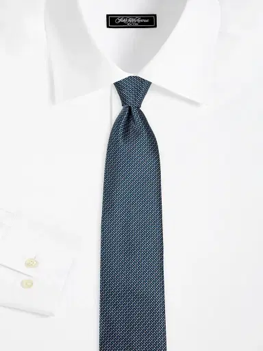 Canali Men's Neat Silk Tie | Thumbnail 2 Canali Men's Neat Silk Tie | Thumbnail 2