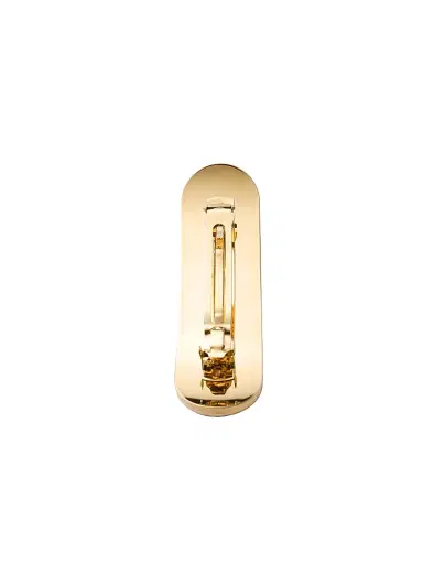 Prada Women's Metal Hair Clip - Gold | Thumbnail 3 Prada Women's Metal Hair Clip - Gold | Thumbnail 3