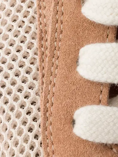 Prada Women's Montecarlo Suede and Mesh Sneakers - Yellow | Thumbnail 20