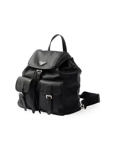 Prada Women's Medium Leather Backpack | Thumbnail 2