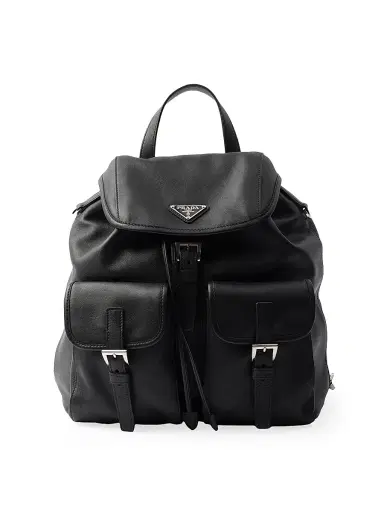 Prada Women's Medium Leather Backpack | Thumbnail 1