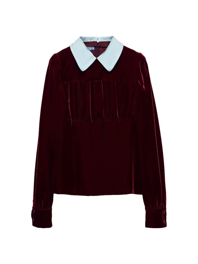 Women's Velvet Top - Red