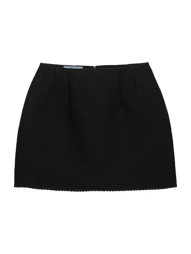 Prada Women's Scuba Knit Mini-Skirt - Black | Thumbnail 1 Prada Women's Scuba Knit Mini-Skirt - Black | Thumbnail 1