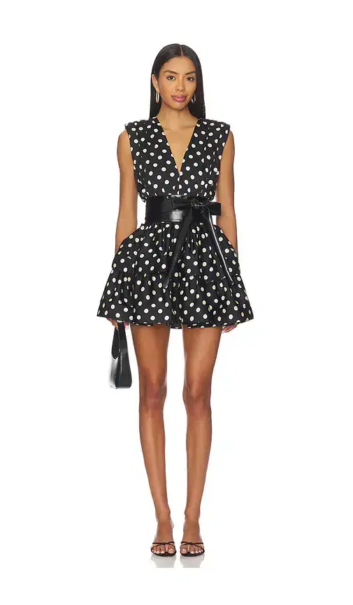 Bronx Banco Riley Ruffle Mini Dress