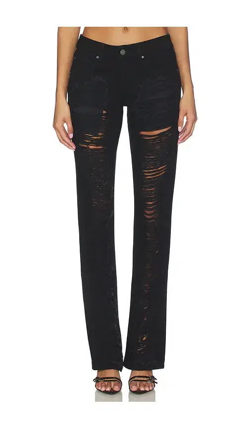 Slashed Jean