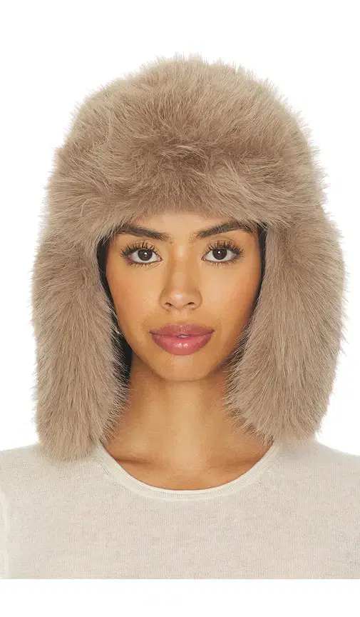 WellBeing + BeingWell WellBeing + BeingWell Faux Fur Trapper Hat