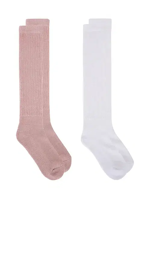 WellBeing + BeingWell Scrunch Sock 2 Pack