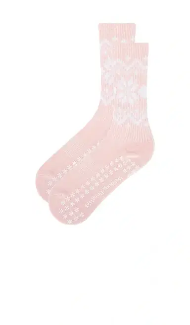 WellBeing + BeingWell WellBeing + BeingWell Fair Isle Grip Sock | Thumbnail 2 WellBeing + BeingWell WellBeing + BeingWell Fair Isle Grip Sock | Thumbnail 2