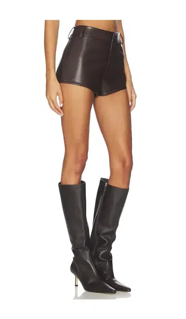 ALL THE WAYS Vandelia Faux Leather Short | Thumbnail 2