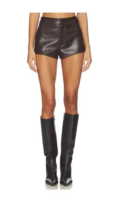 ALL THE WAYS Vandelia Faux Leather Short | Thumbnail 1