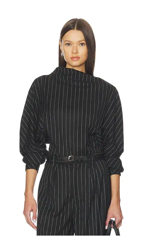 NICHOLAS Bettina Draped Long Sleeve Top