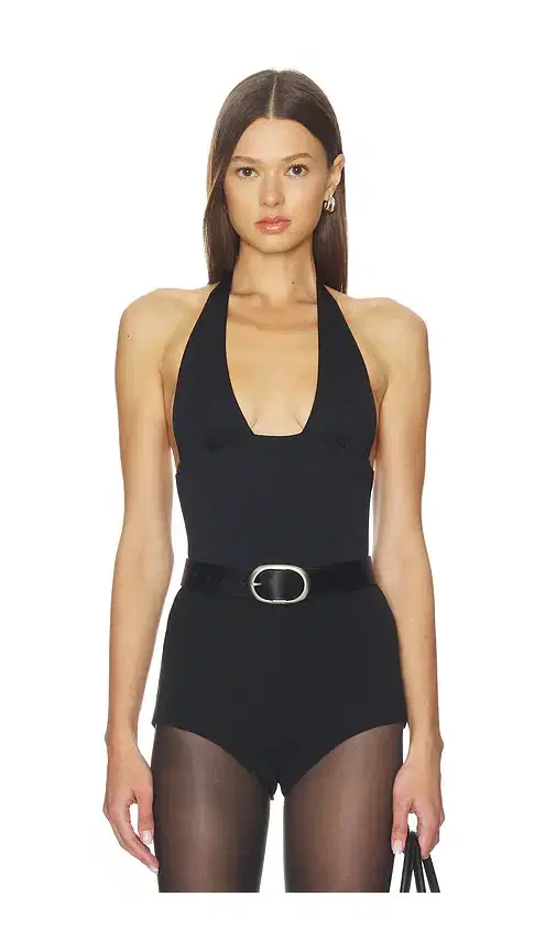 Echauffe Halter Bodysuit