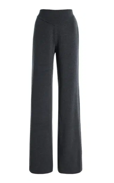 Aya Muse Rye Knit Wool-Silk Pants | Thumbnail 2