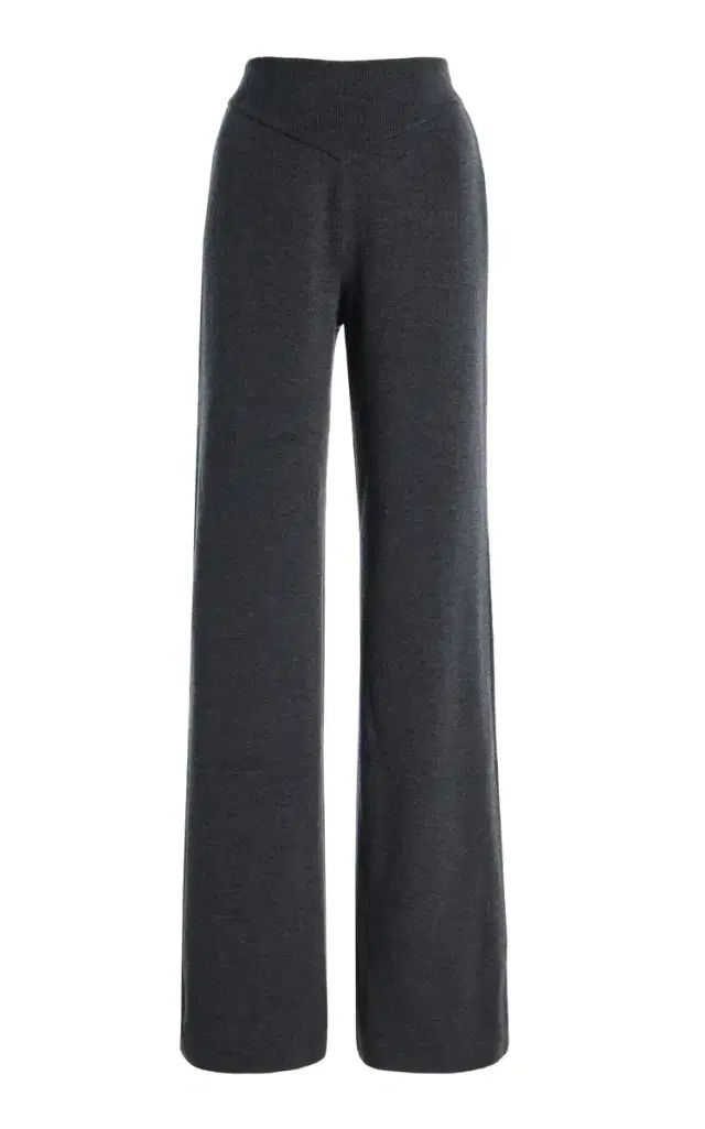 Rye Knit Wool-Silk Pants