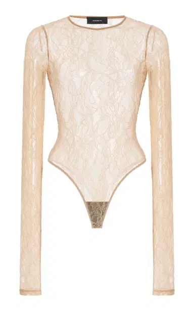 Wardrobe.NYC Lace Bodysuit | Thumbnail 1 Wardrobe.NYC Lace Bodysuit | Thumbnail 1