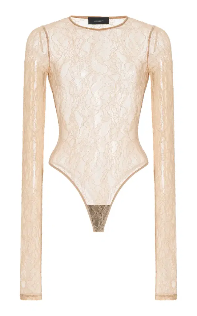 Wardrobe.NYC Lace Bodysuit