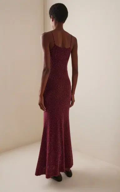 Gabriela Hearst Florian Beaded Cashmere-Silk Slip Dress | Thumbnail 4 Gabriela Hearst Florian Beaded Cashmere-Silk Slip Dress | Thumbnail 4