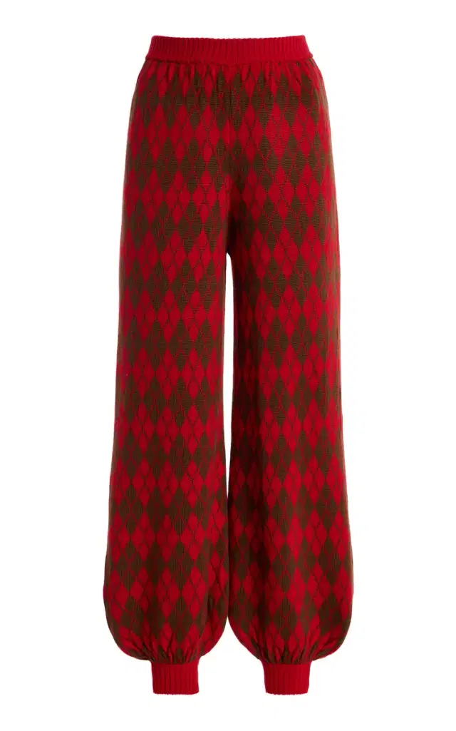 Arlequín Knit Wool Pants