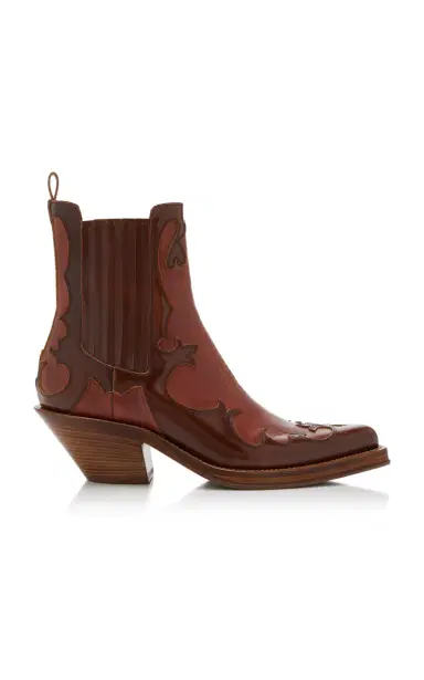 Gabriela Hearst Cassidy Leather Ankle Boots | Thumbnail 1 Gabriela Hearst Cassidy Leather Ankle Boots | Thumbnail 1