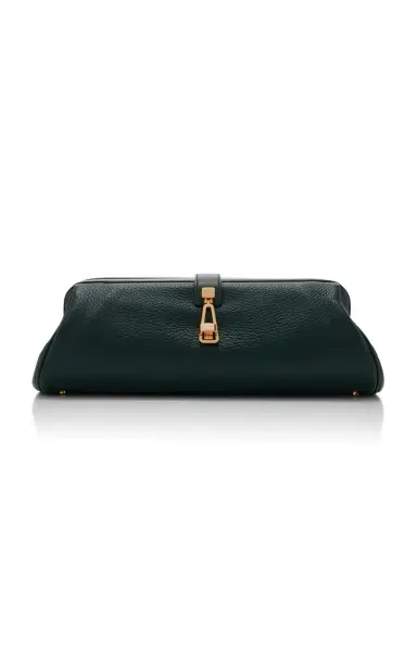Gabriela Hearst Paola Leather Clutch | Thumbnail 1 Gabriela Hearst Paola Leather Clutch | Thumbnail 1